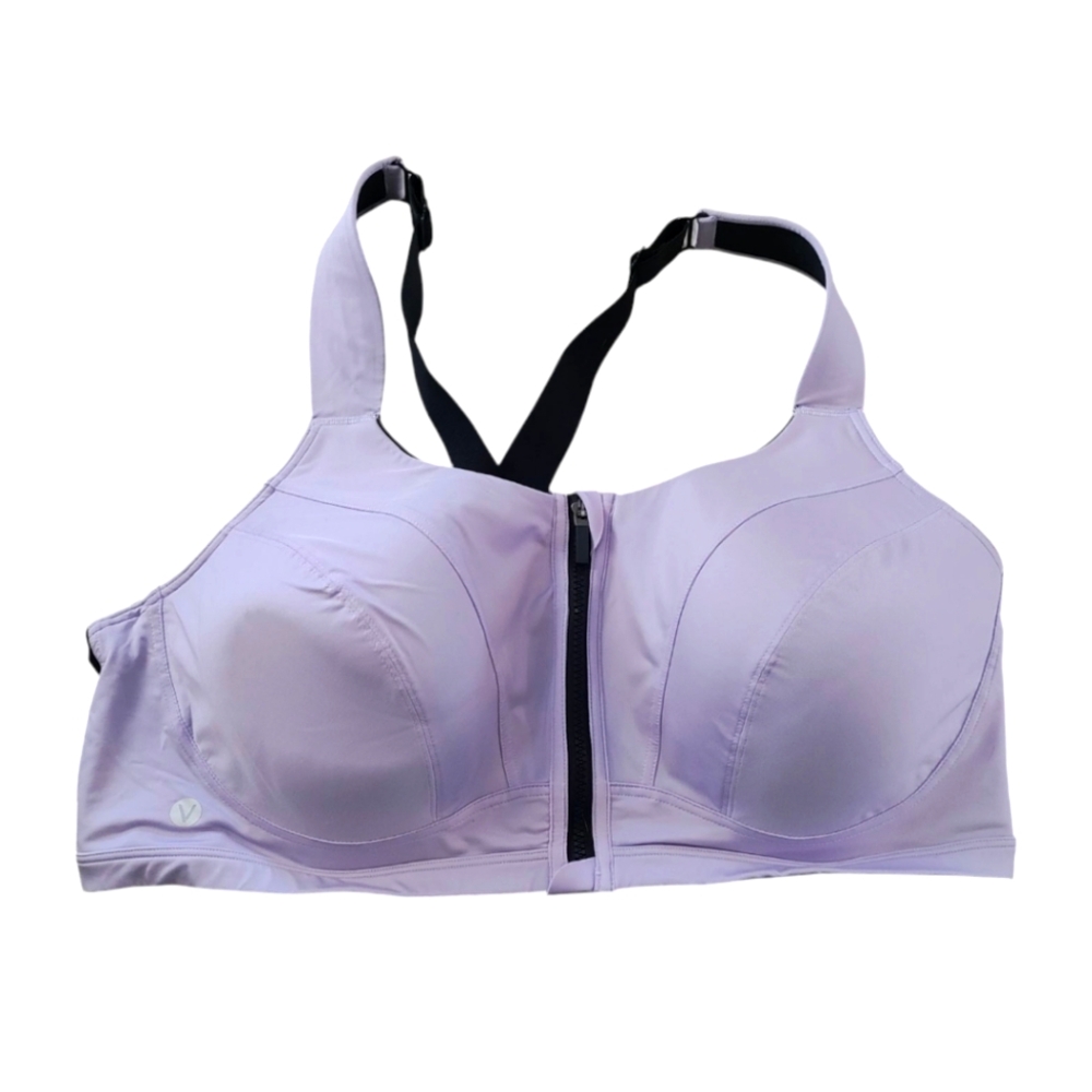 Livi Active Zip Front Max Support Sport Bra